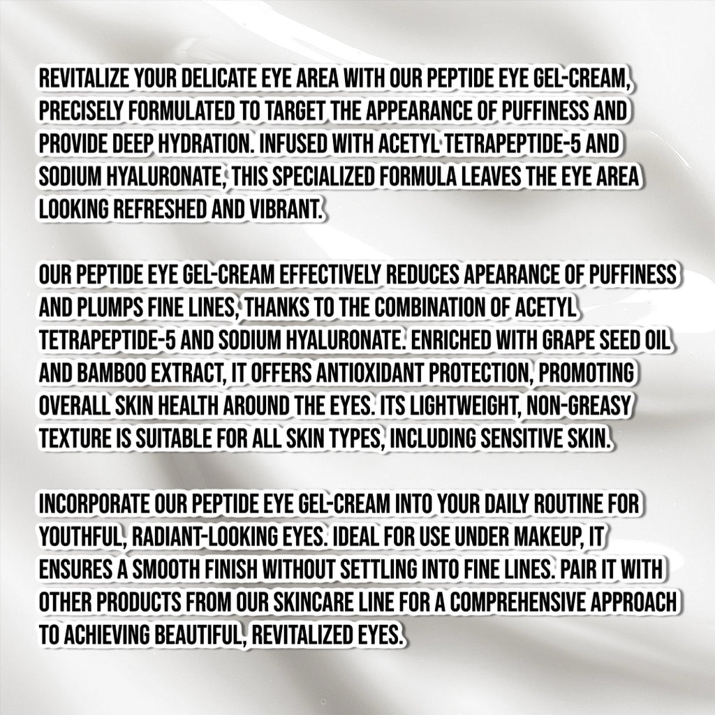 Peptide Eye Gel-Cream