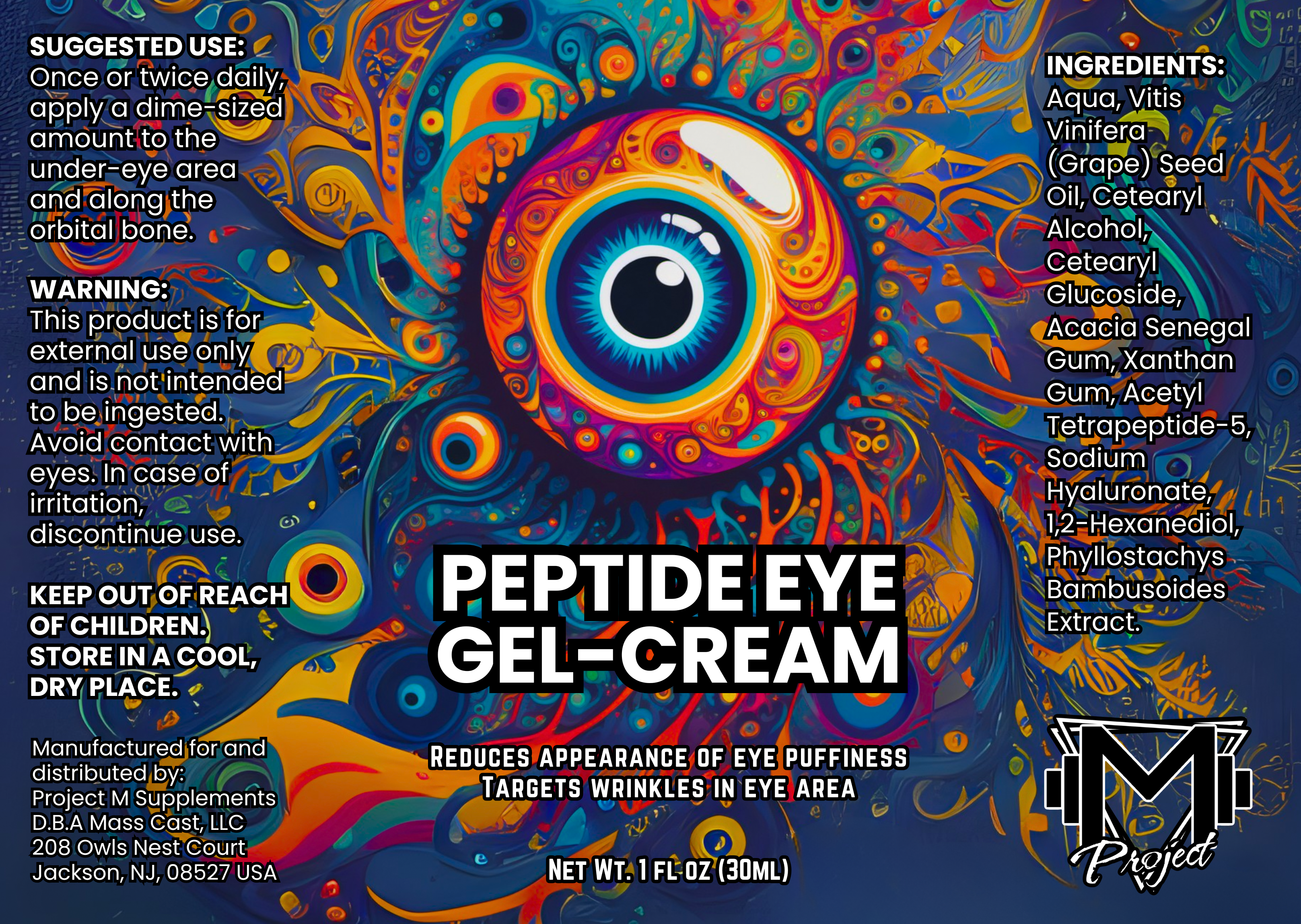 Peptide Eye Gel-Cream